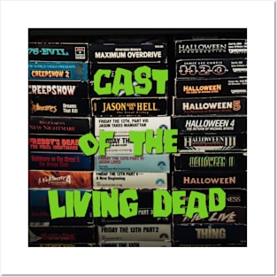 Cast of the Living Dead Logo Posters and Art